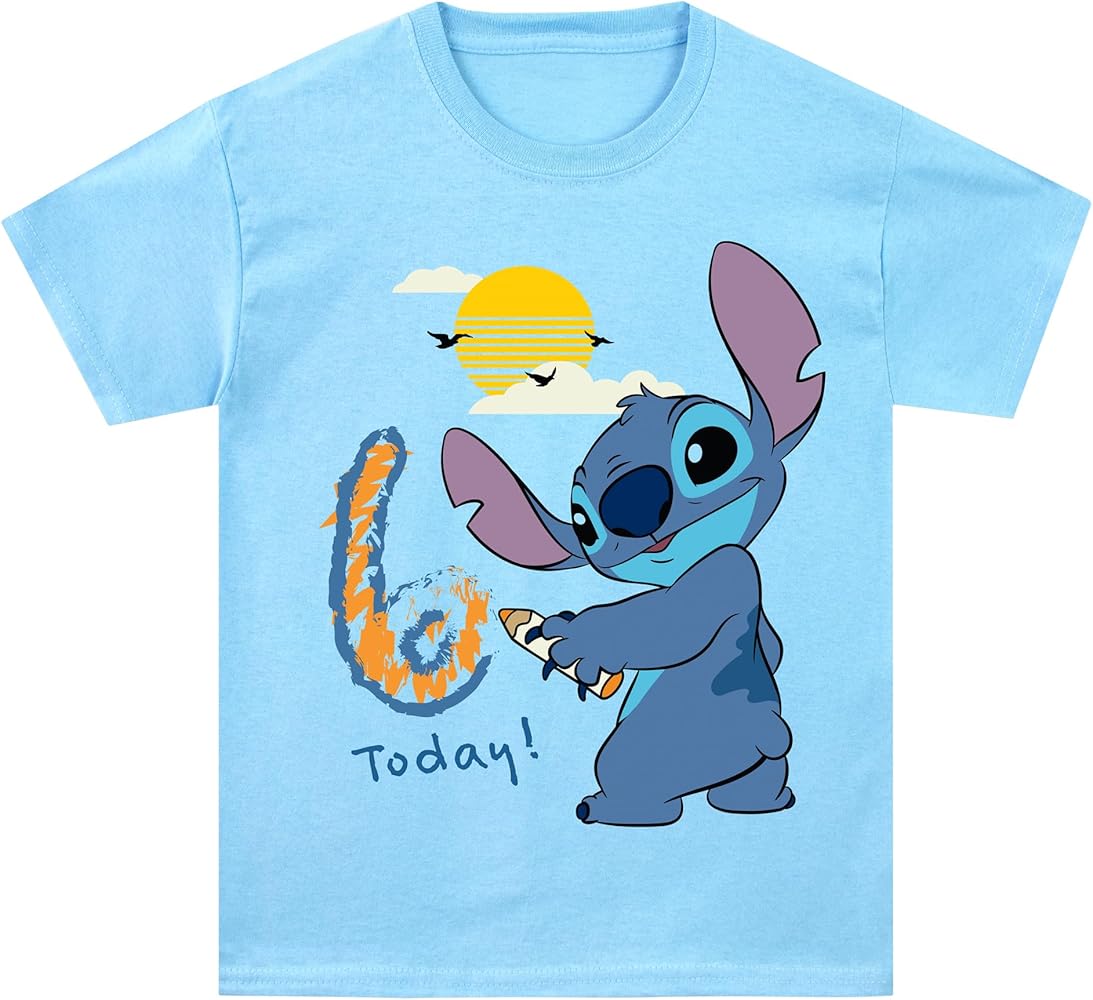 Disney Birthday Boy Shirt | Boys T-Shirt | Stitch Birthday Shirt | Stitch Clothes