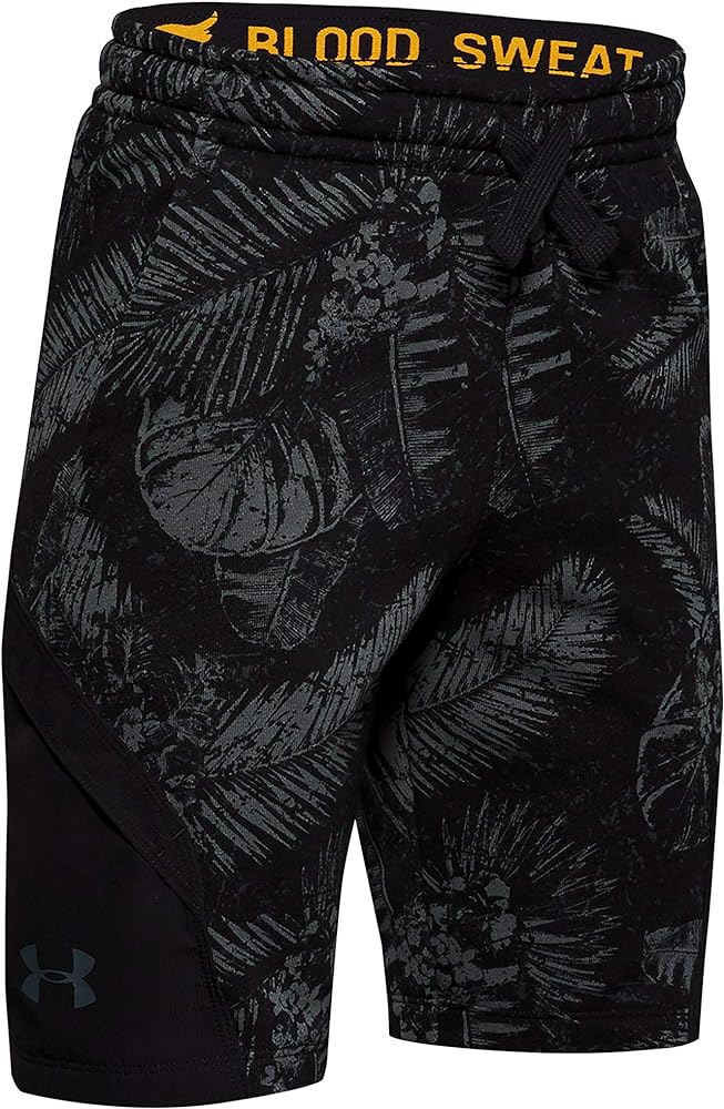 Under Armour Boys' Project Rock Terry Aloha Shorts