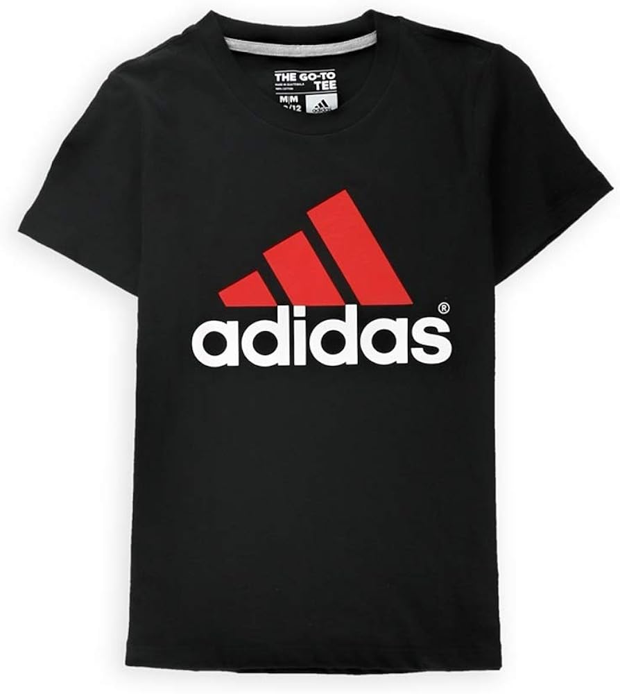 adidas Tee - black color, youth medium