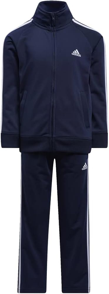 adidas Boys' Tricot Jacket & Pant Clothing Set