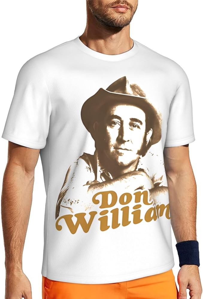 Band T Shirt Don Williams Boy's Summer O-Neck Tee Short Sleeve Tops