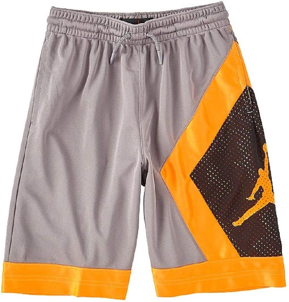 Jordan Big Boys 8-20 Dr-Fit Blocked Diamond Short Gunsmoke X-Large