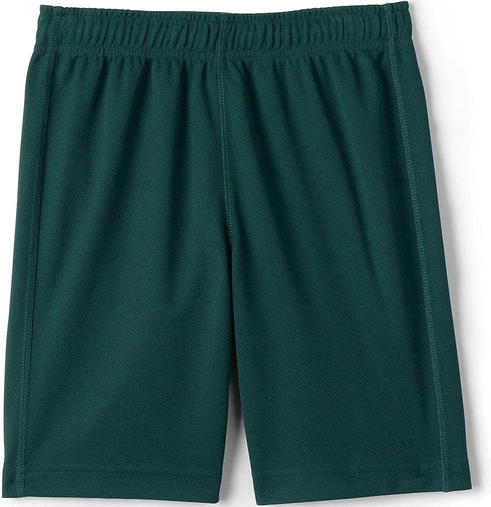 Lands' End School Uniform Boys Mesh Gym Shorts