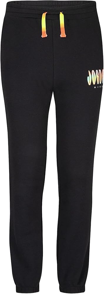 Jordan Boy's MJ MVP HBR Fleece Pants (Big Kids) Black LG (14-16 Big Kid)