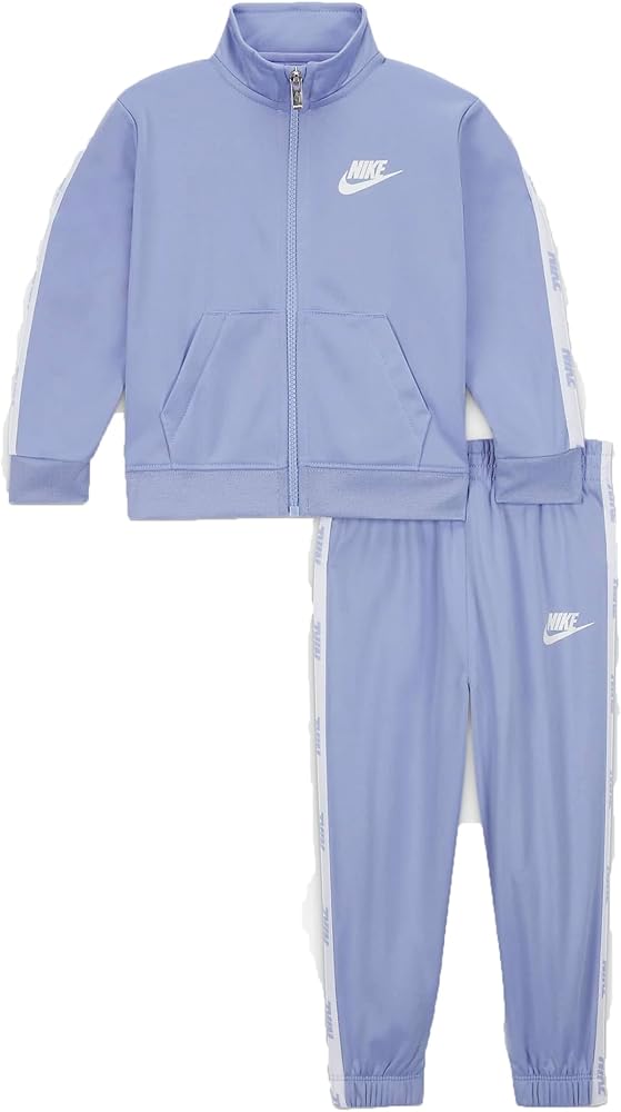 Nike boys Logo Taping Full-Zip Jacket Joggers Pants Set