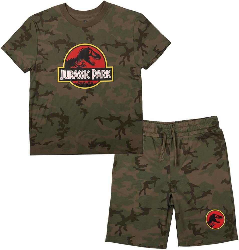 Jurassic Park Youth Boys Tee and Short Set