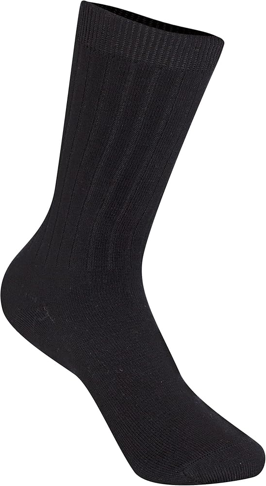 CLASSROOM Big Boys' Uniform Rib Crew Socks 3 Pack