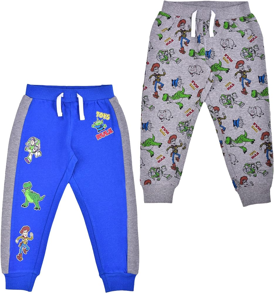 Disney Toy Story Boys 2 Pack Pants for Toddlers and Big Kids