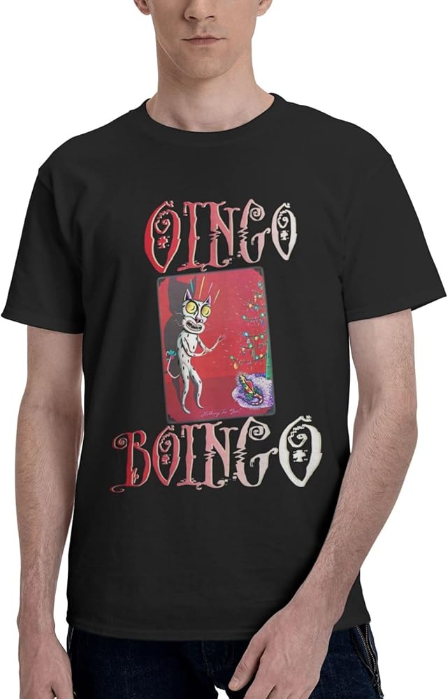 Band T Shirt Oingo Boingo Men's Summer O-Neck Clothes Short Sleeve Tops