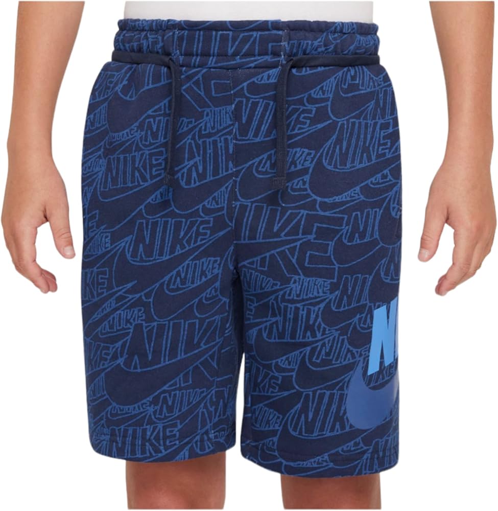 Nike Boys' Sportswear French Terry Shorts Midnight Navy