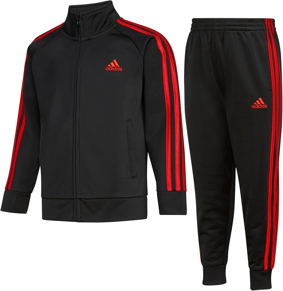 adidas Boys 2 Piece Classic Tricot Track SetTrack Pants