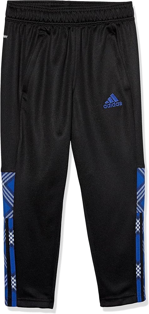 adidas Boys' Tiro 7/8 Track Pants, Black/Team Royal Blue, X-Small