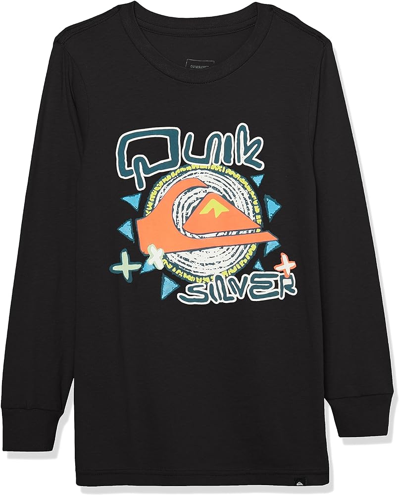 Quiksilver Boy's Vintage Feel Long Sleeve Tee Shirt