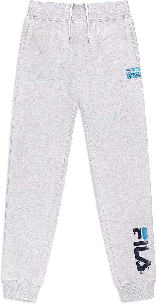 Fila Boys Fleece Athletic Stretch Jogger Sweatpants Big Kids Clothes