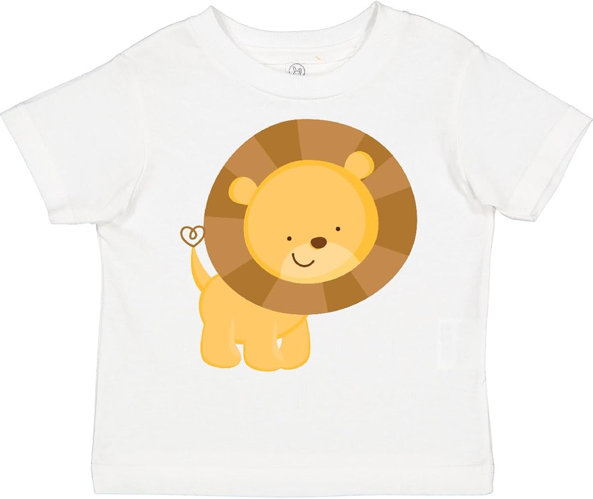 inktastic Happy Lion Toddler T-Shirt