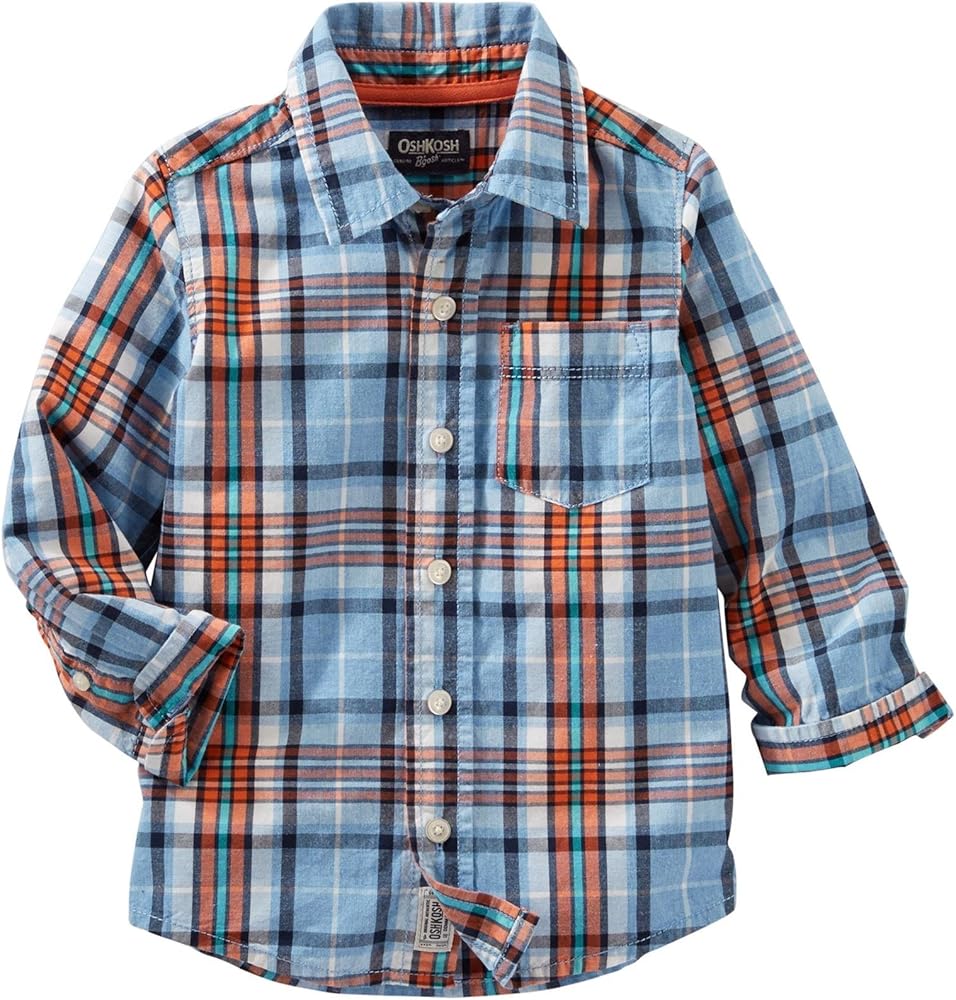 OshKosh B'Gosh Boys' Woven Fashion Top 21383111