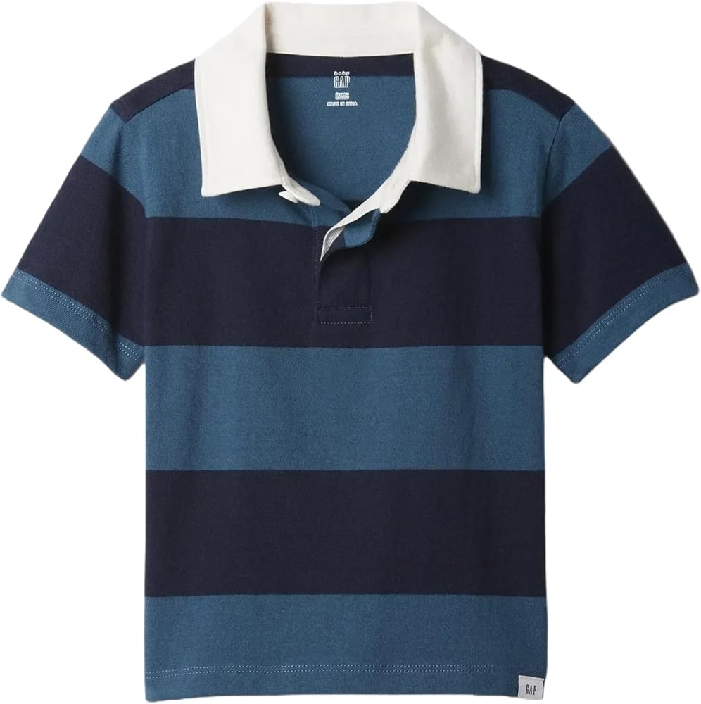 GAP Boys' Short Sleeve Rugby Tee