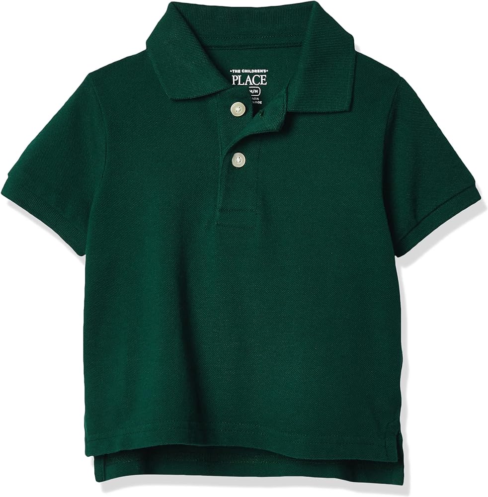 The Children's Place baby boys Fashion Color Short Sleeve Pique Polo