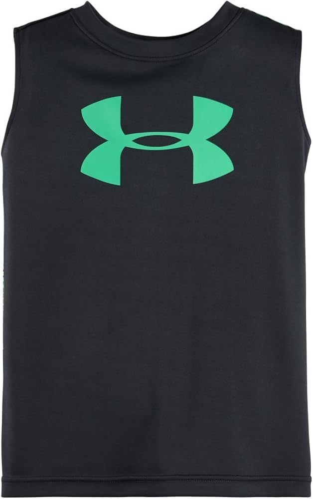 Under Armour Little Boys' Big Logo Printed Seismic Tank