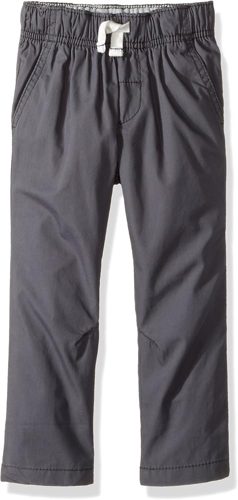 Carter's Boys' Woven Pant 248g412, Gray, 2T Toddler