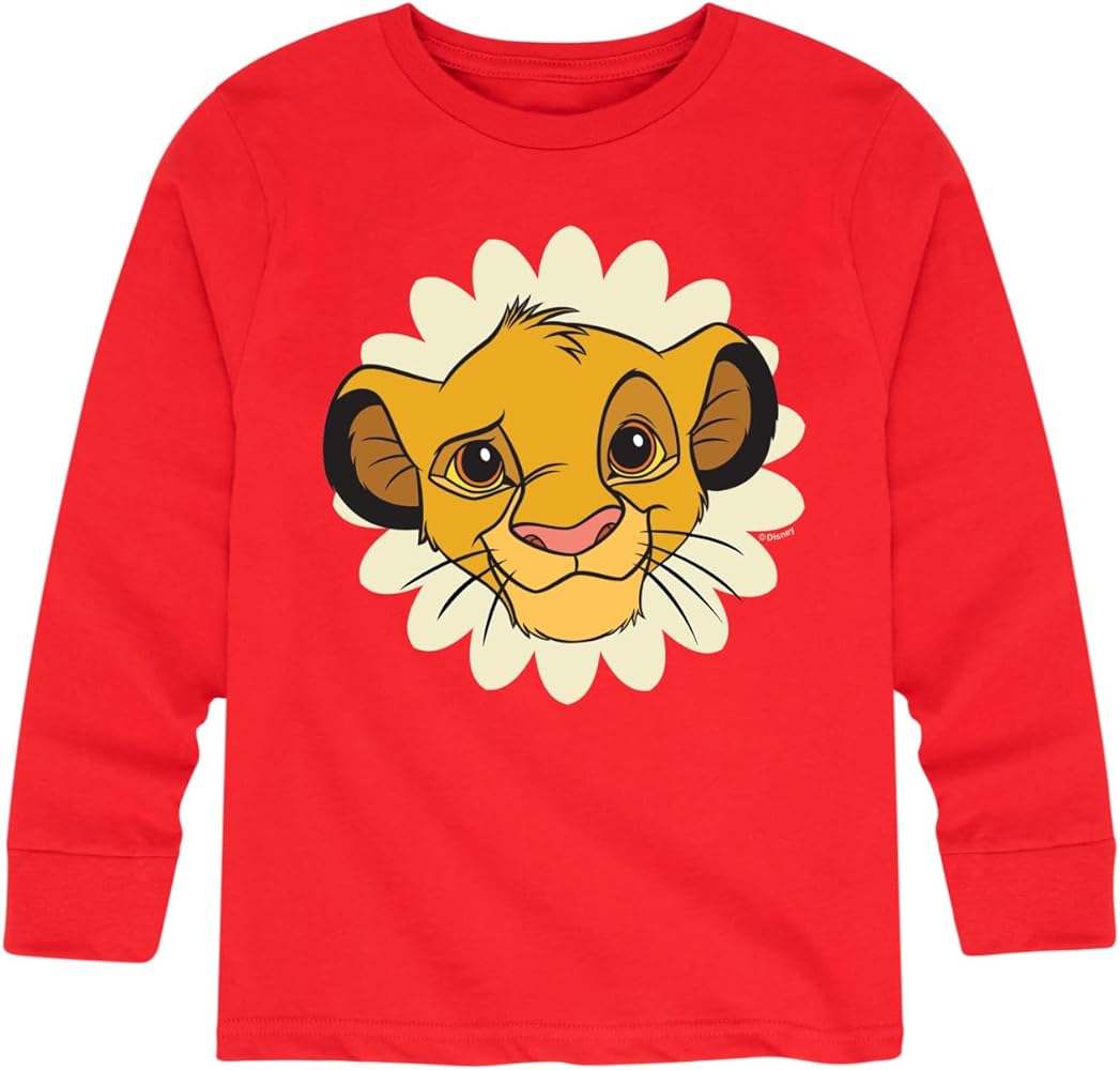 Disney The Lion King - Simply Simba - Toddler & Youth Long Sleeve Graphic T-Shirt