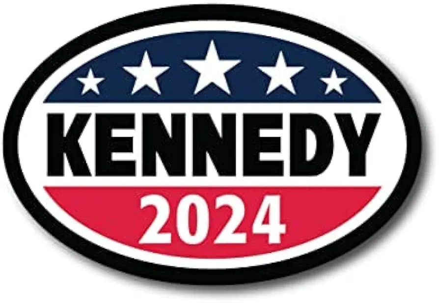 Magnet Me Up Robert F. Kennedy Jr. 2024 Democratic Party Magnet Decal, 4x6 Inch, Heavy Duty Automotive Magnet for Car Truck SUV Or Any Other Magnetic Surface