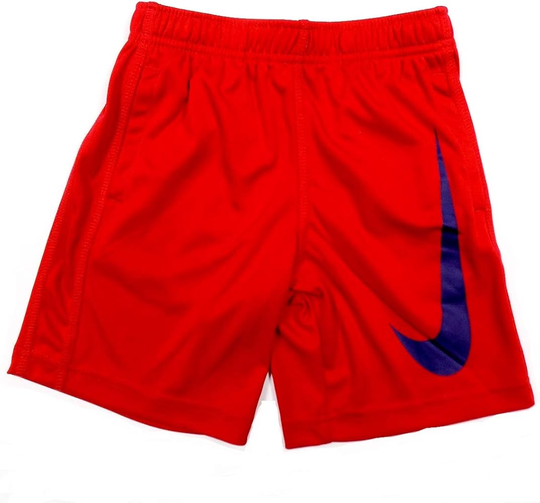 Nike Boys Performance Swoosh Shorts - University Red - 6