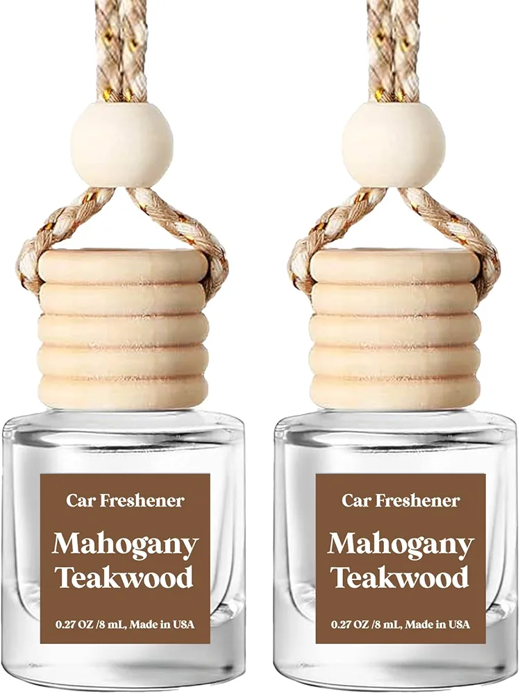 Car Air Freshener Hanging, Essential Oil Diffuser for Car, Car Air Freshener Cute, Long Lasting Air Freshener for Car, Car Fresheners for Women, Made in USA