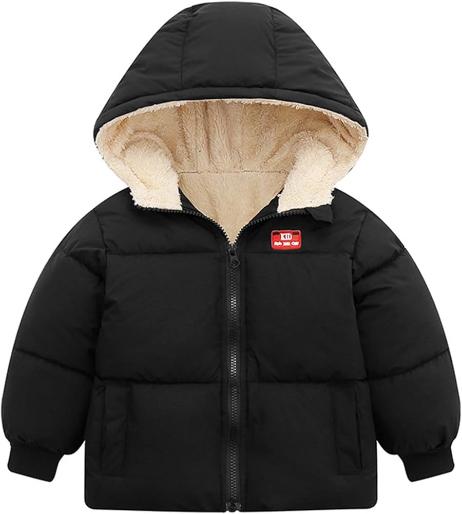 Snowsuit for Baby Boy Girls Sweater Sets Padded Snowsuit Infant Winter Clothes Hooded Jacket Coat Outerwear Baby