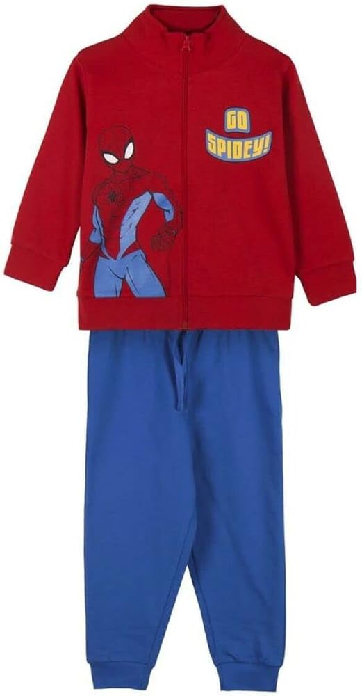 Chandal Felpa Spiderman RED