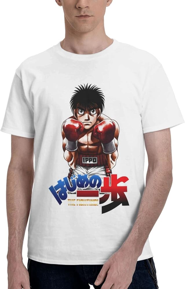 Anime Hajime No Ippo T Shirt Boy's Summer Manga O-Neck T-Shirts Casual Short Sleeves Tee