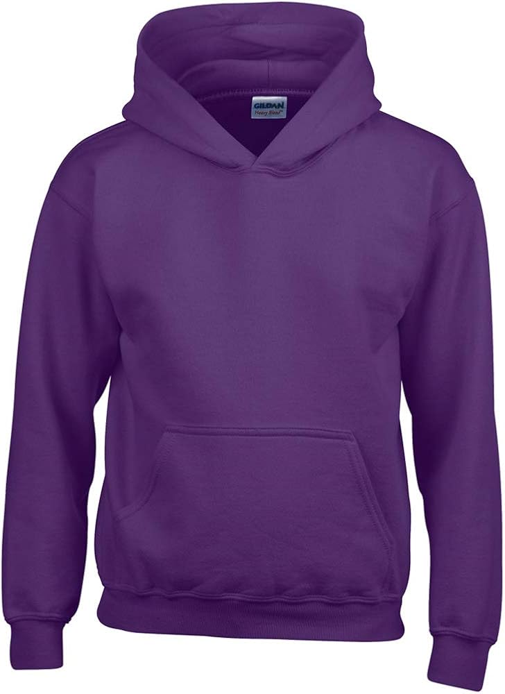 Gildan Heavy Blend Childrens Unisex Hooded Sweatshirt Top/Hoodie