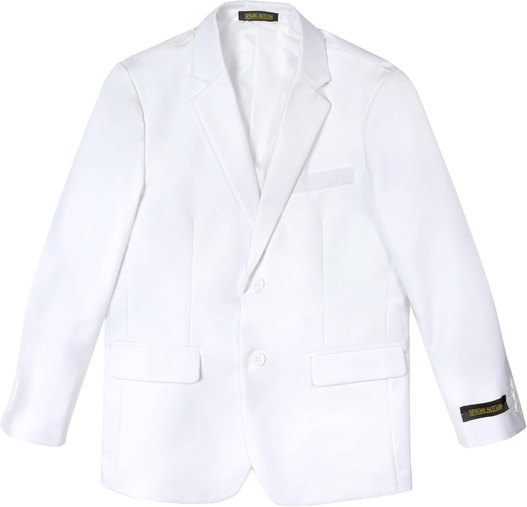 Spring Notion Big Boys' Two Button Blazer