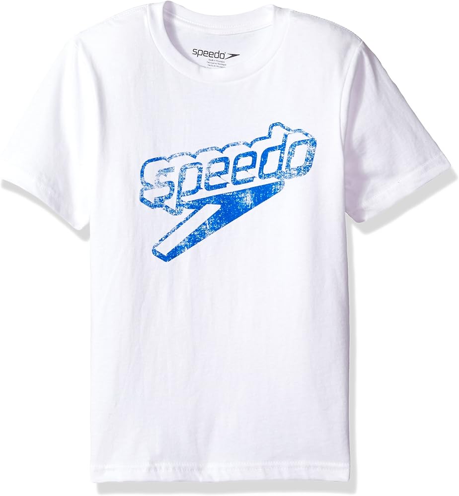 Speedo Kids' T-Shirt Crew Neck Graphic Youth