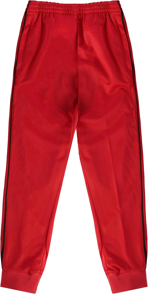 Gioberti Kids and Boys Athletic Track Jogger Pants - with Ribbed Cuff Leg