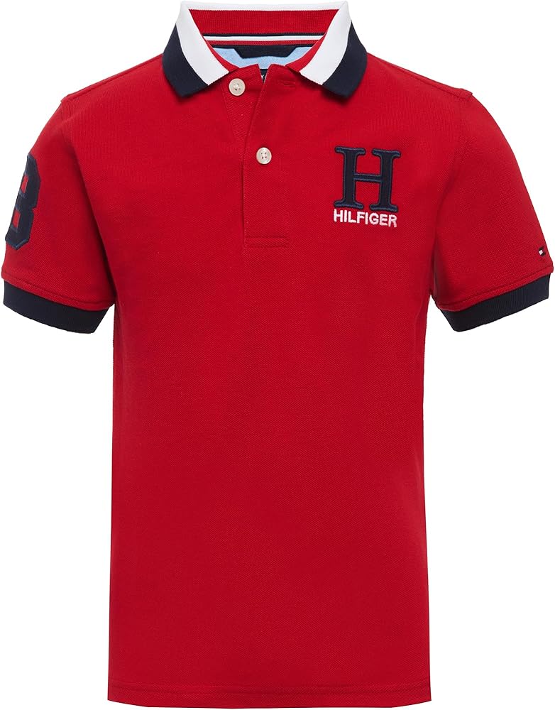 Tommy Hilfiger Boy's Short Sleeve Matt Polo Shirt