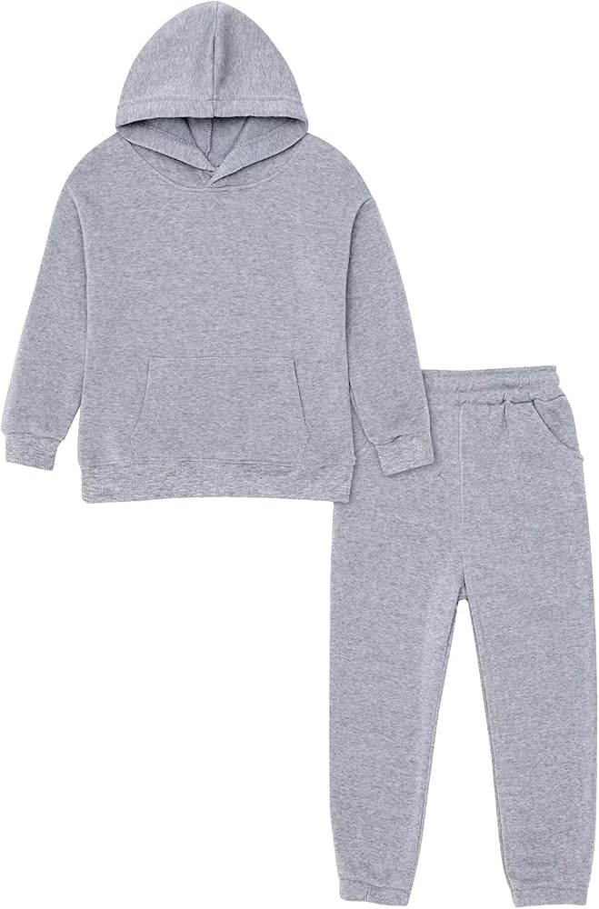 ACEFAST INC Girls Boys Tracksuit Pullover Hoodie Jogging Pants Set 2 Pieces Sweatsuit for Kids Fashion Sweatshirt Set