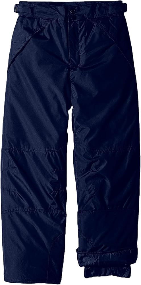 LONDON FOG Boys Classic Heavyweight Snow Pant (Dark Navy, 10/12)