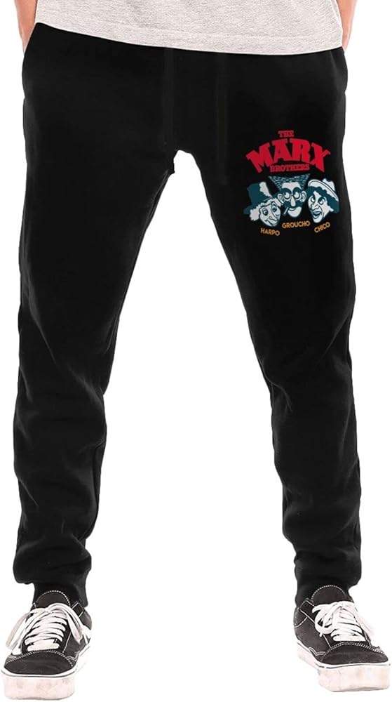 Marx Brothers Long Pants Man's Fashion Casual Joggers Sports Pants Casual Gym Sweatpants