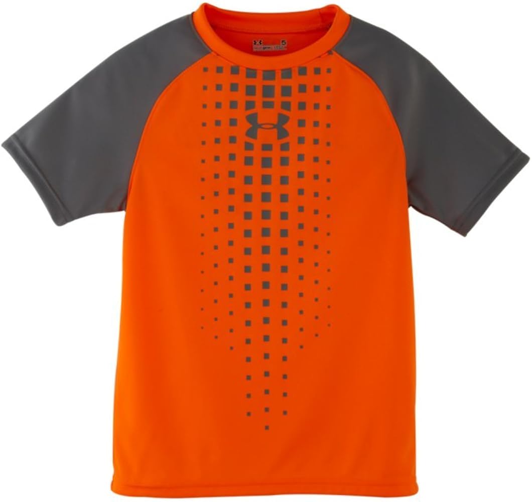 Under Armour Boys 2-7 Awesomeness Short Sleeve Orange