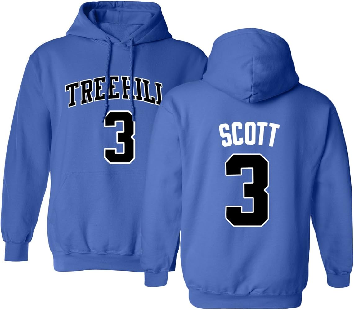 Ravens Basketball Movie #3 Lucas Scott One Tree Hill Jersey Style Youth Boys Girls Hoodie Sweatshirt