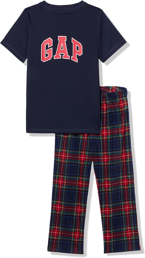 GAP Boys' Short Sleeve Pajama Set