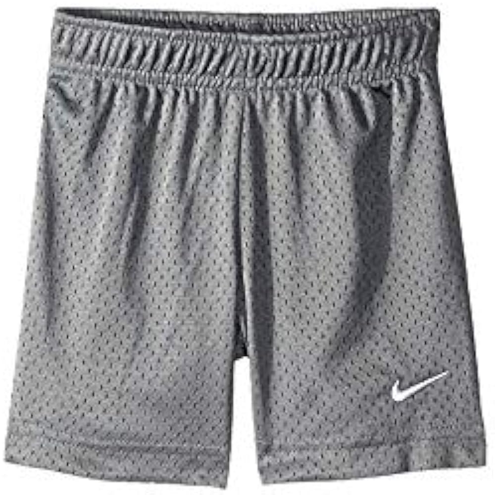 Nike Kids Baby Boy's Essential Mesh Shorts (Toddler) Cool Grey 4T Toddler 4