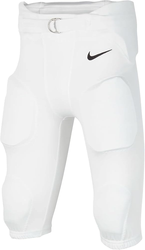 Nike Dri-FIT Recruit Big Kids' (Boys') Football Pants (TM White/TM Black, DJ5772-100) Size X-Small