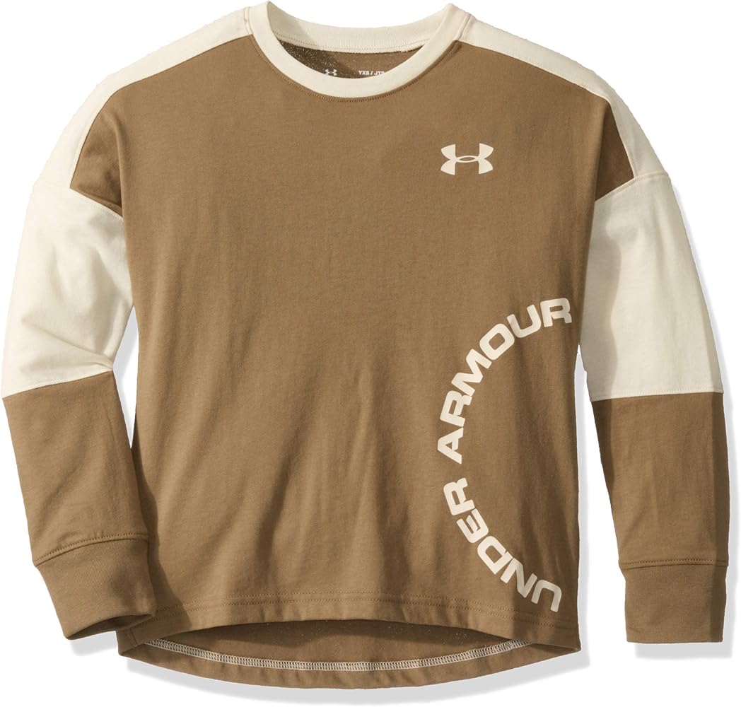 Under Armour Boys' Sportstyle Color Blocked Long-Sleeve T-Shirt