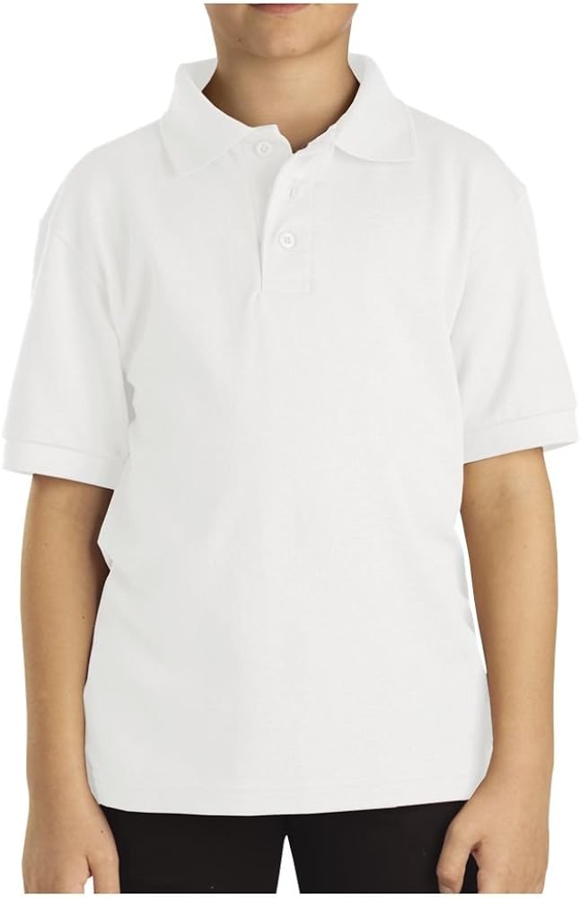 Dickies Boys' Short Sleeve Pique Polo