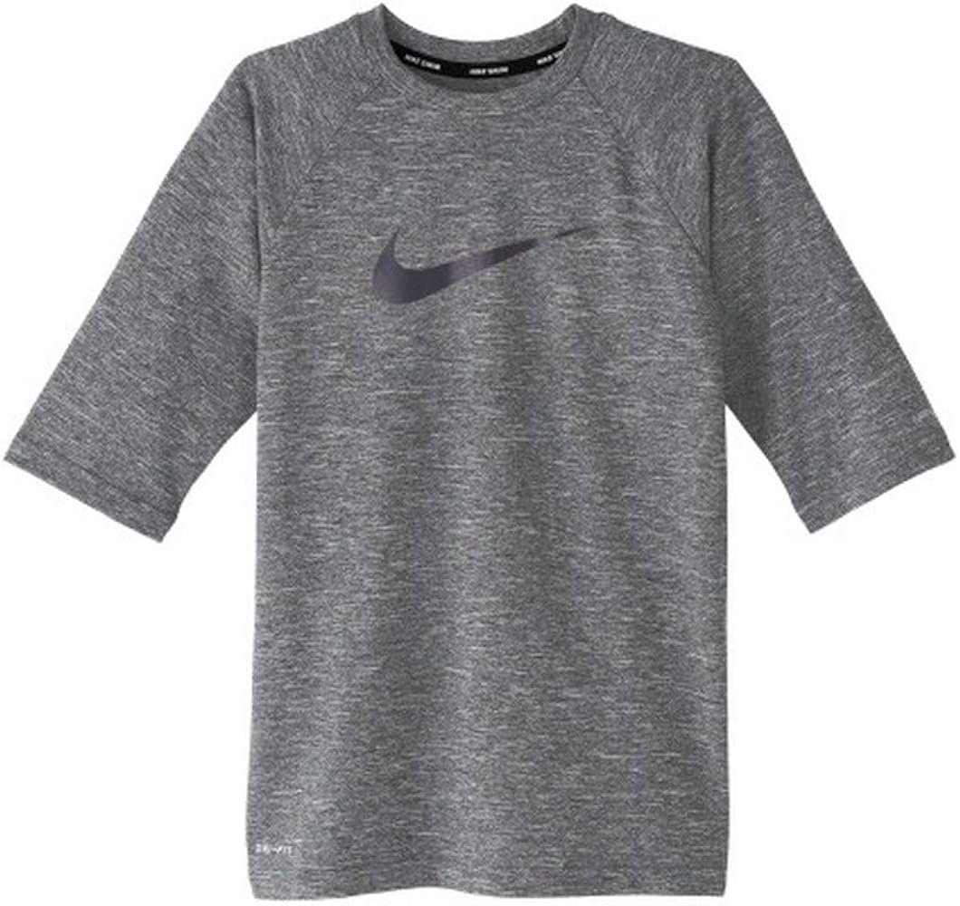 Nike boys 1/2 Sleeve Hydroguard (Little Kids/Big Kids)