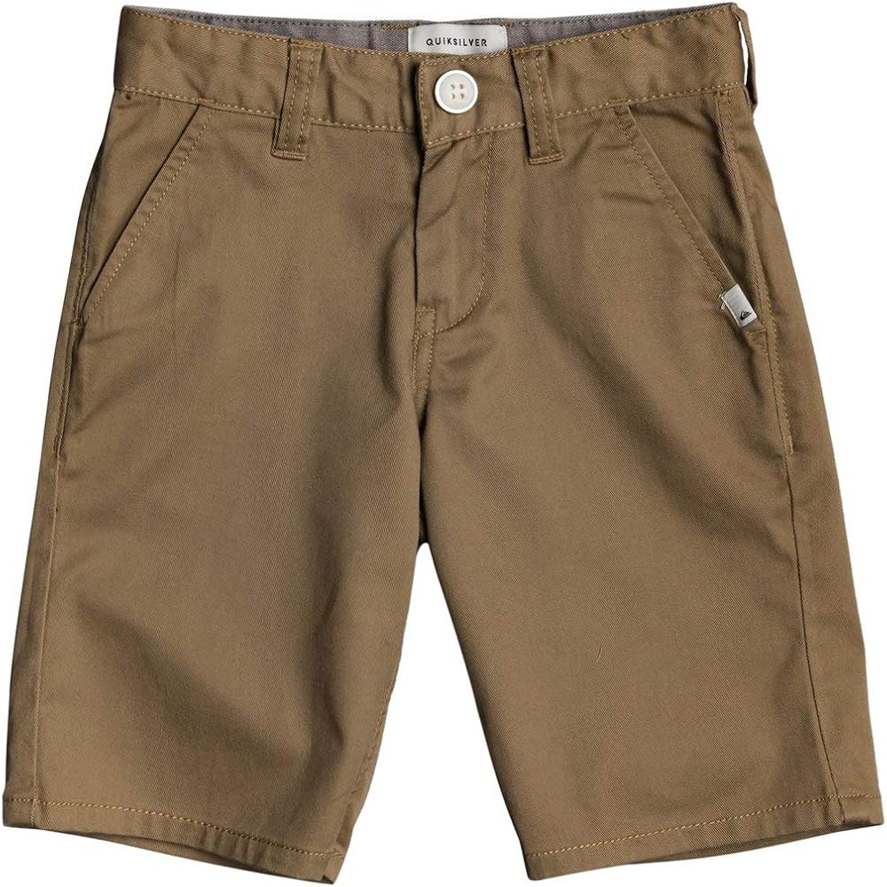 Quiksilver Little Everyday Union Stretch AW BOY Walk Short, Elmwood, 4