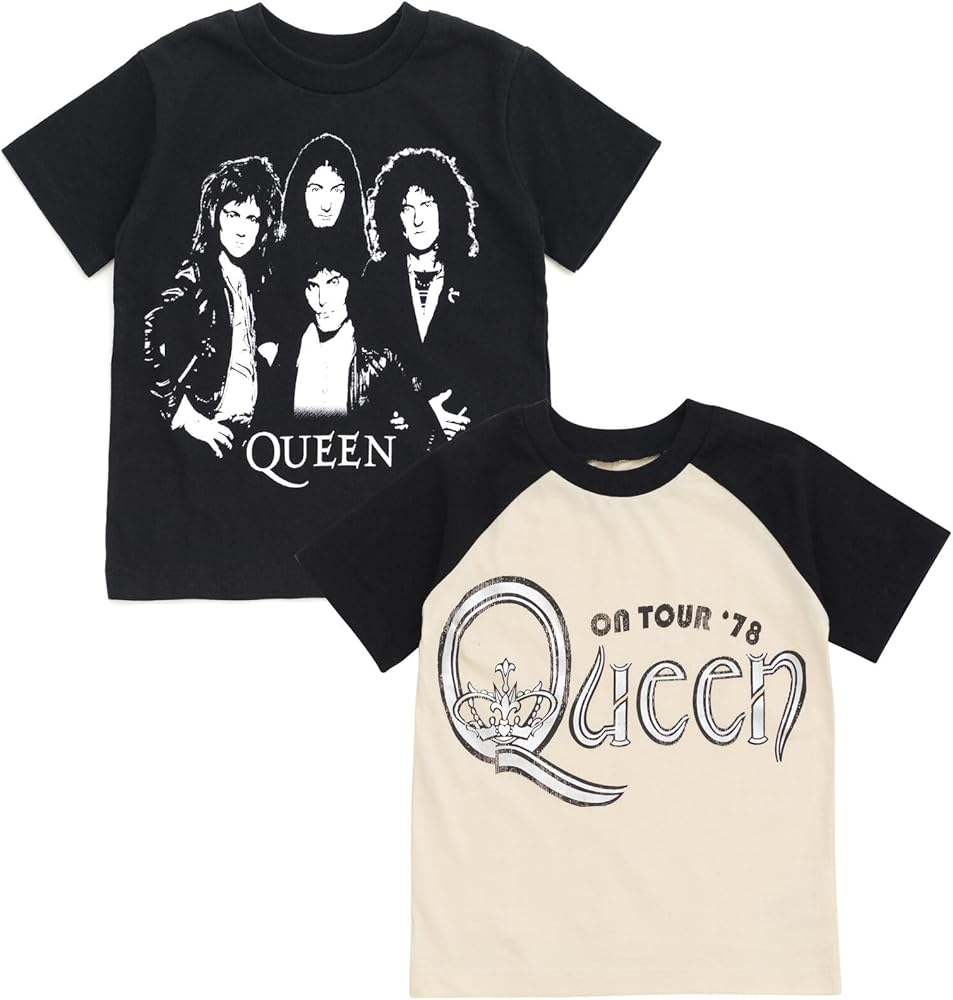 Queen 2 Pack T-Shirts Little Kid to Big Kid