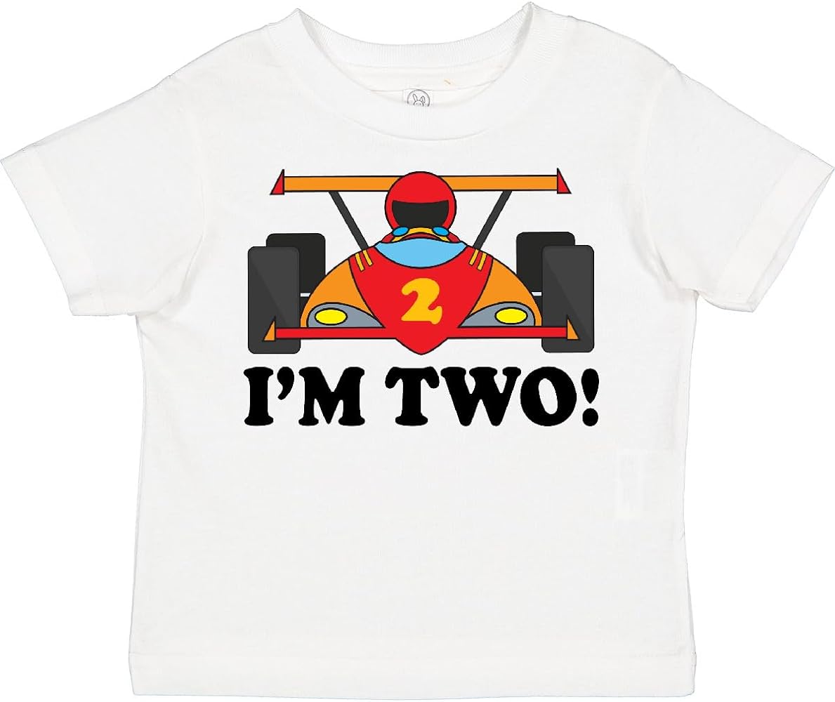 inktastic Race Car 2nd Birthday Boys Racing Toddler T-Shirt